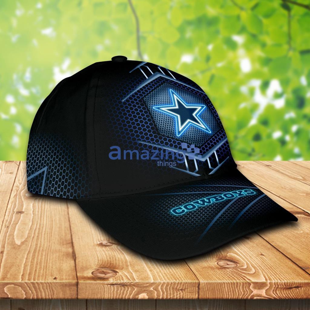 NFL Dallas Cowboys Cap 3D All Over Print For Fans image NFL Dallas Cowboys Cap 3D All Over Print For Fans - 4