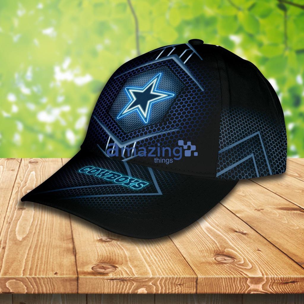 NFL Dallas Cowboys Cap 3D All Over Print For Fans image NFL Dallas Cowboys Cap 3D All Over Print For Fans - 5