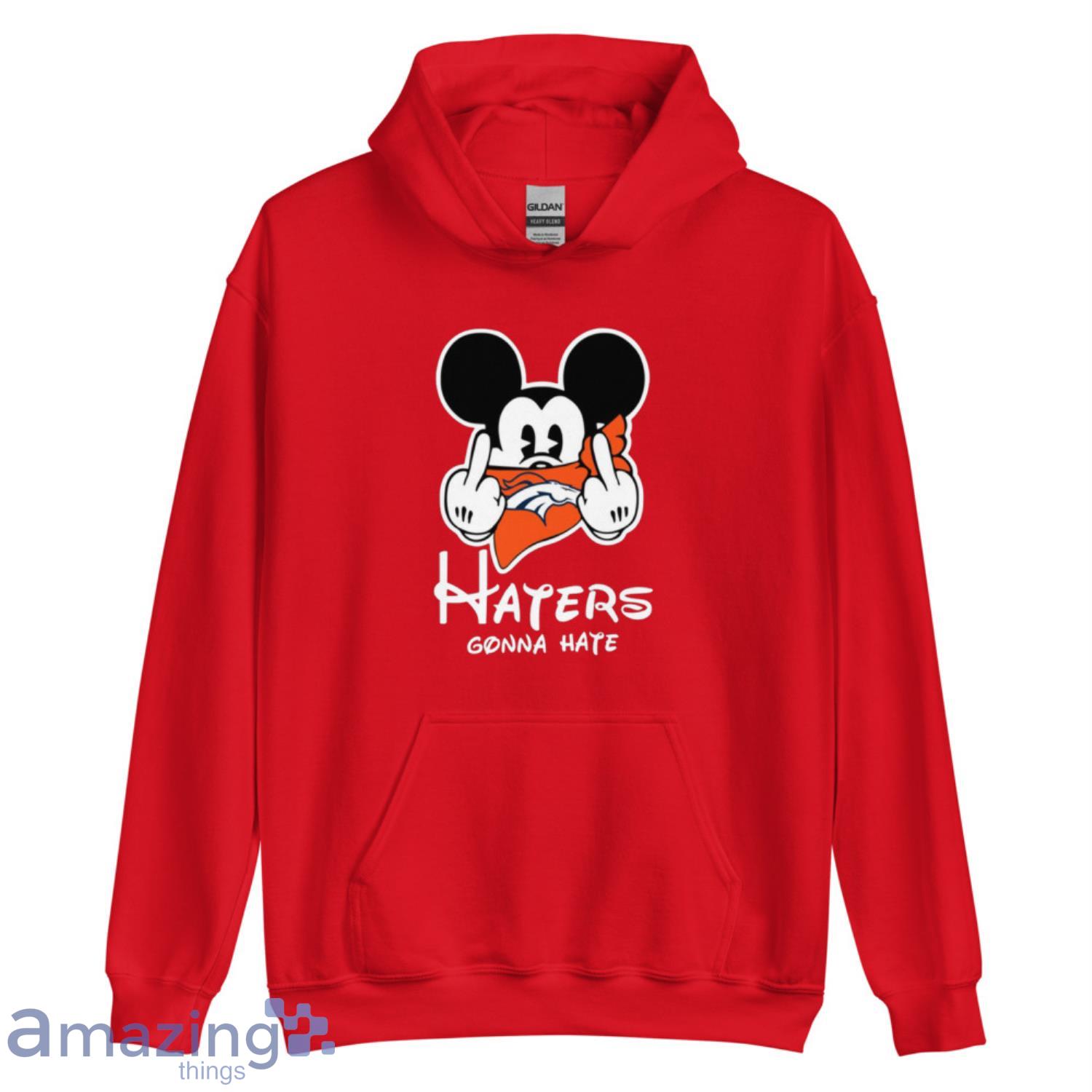 Denver Broncos Mickey Mouse 3D Hoodie All Over Print Denver