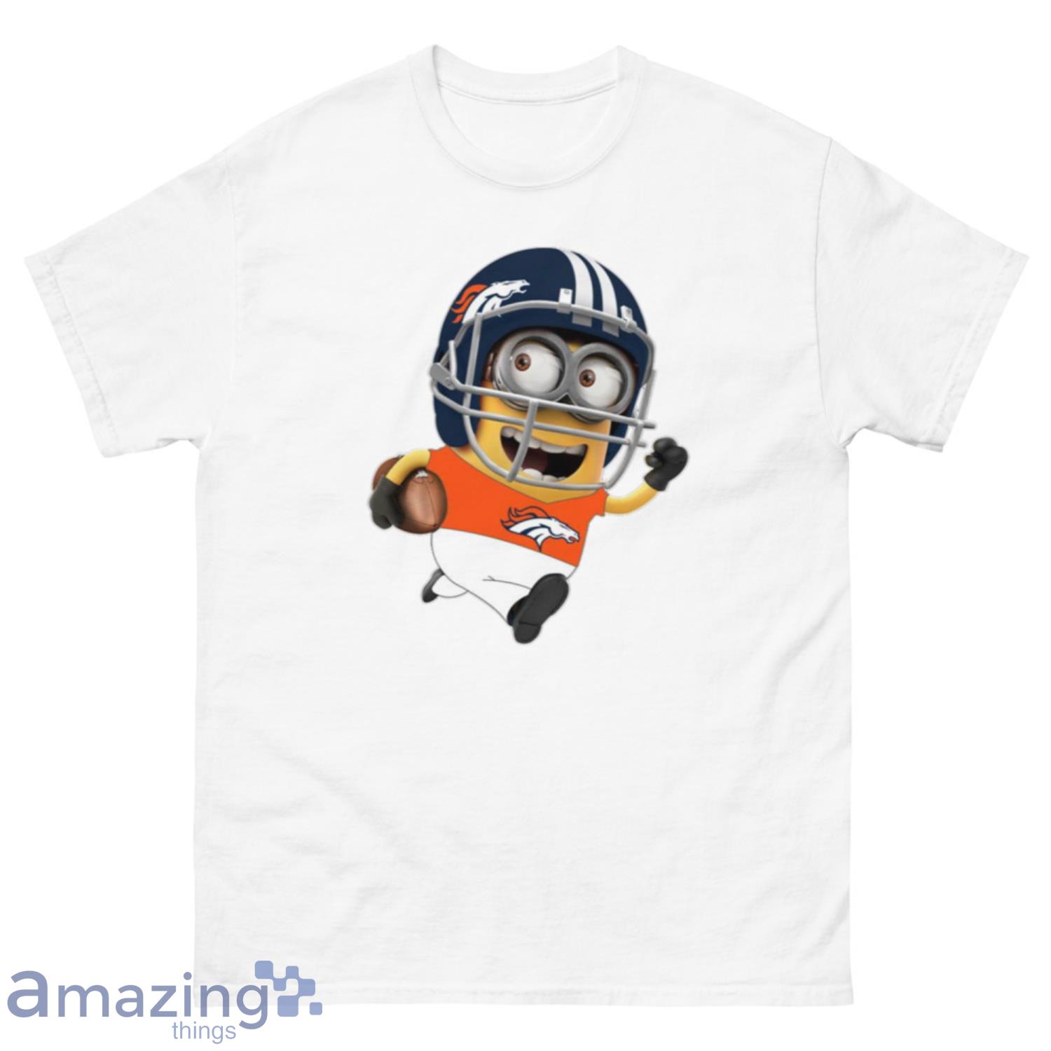 NFL Denver Broncos Minions Disney Football Sports T-Shirt