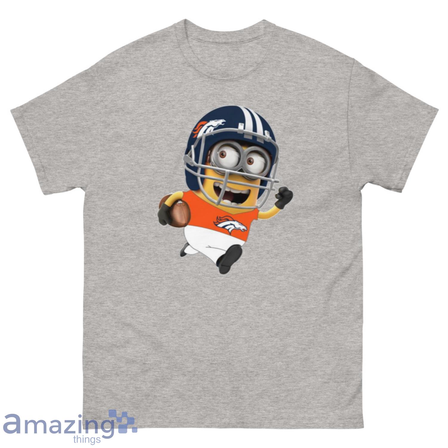 NFL Denver Broncos Minions Disney Football Sports T-Shirt Sweatshirt Hoodie - 500 Men’s Classic Tee Gildan-1