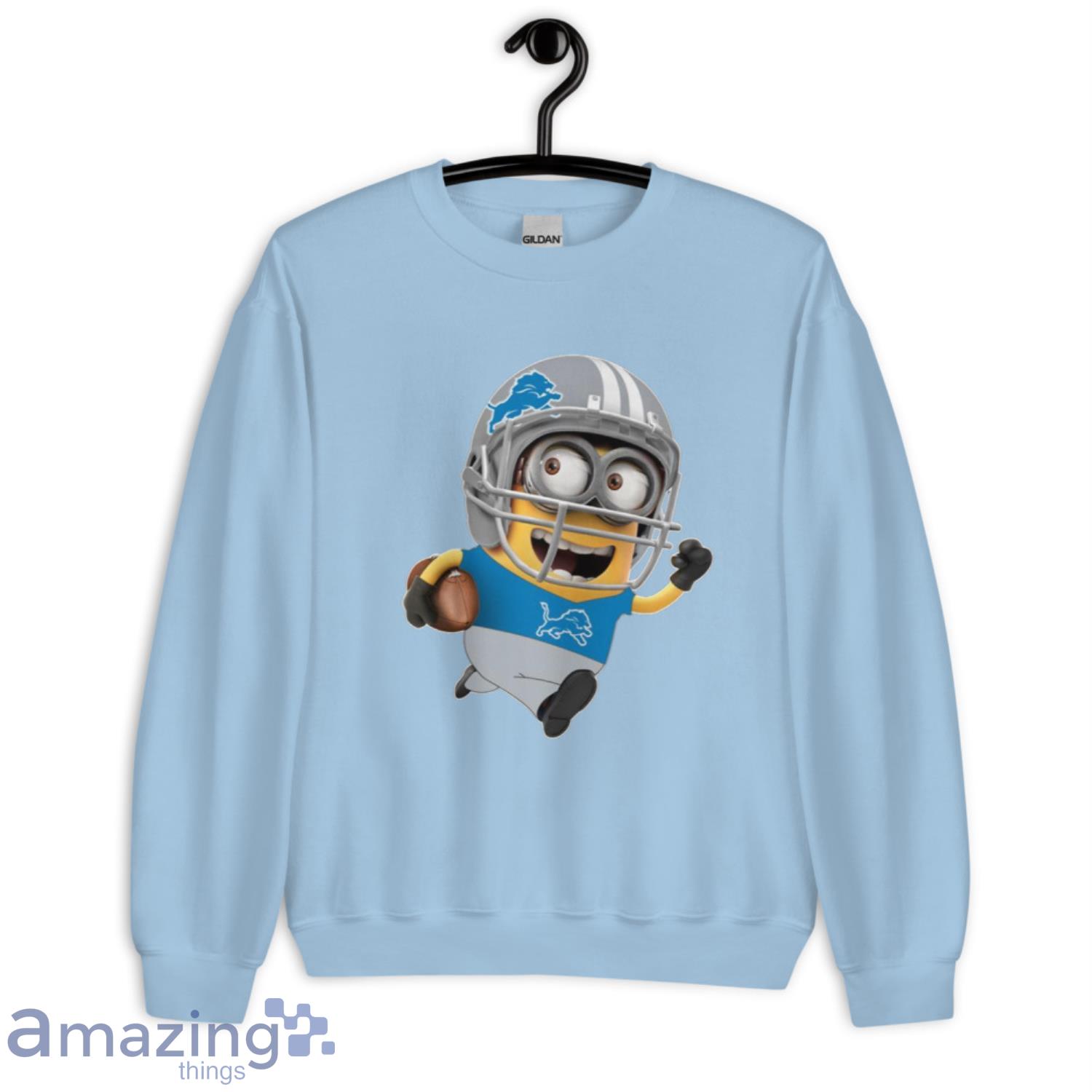 NFL Detroit Lions Minions Disney Football Sports T-Shirt Sweatshirt Hoodie