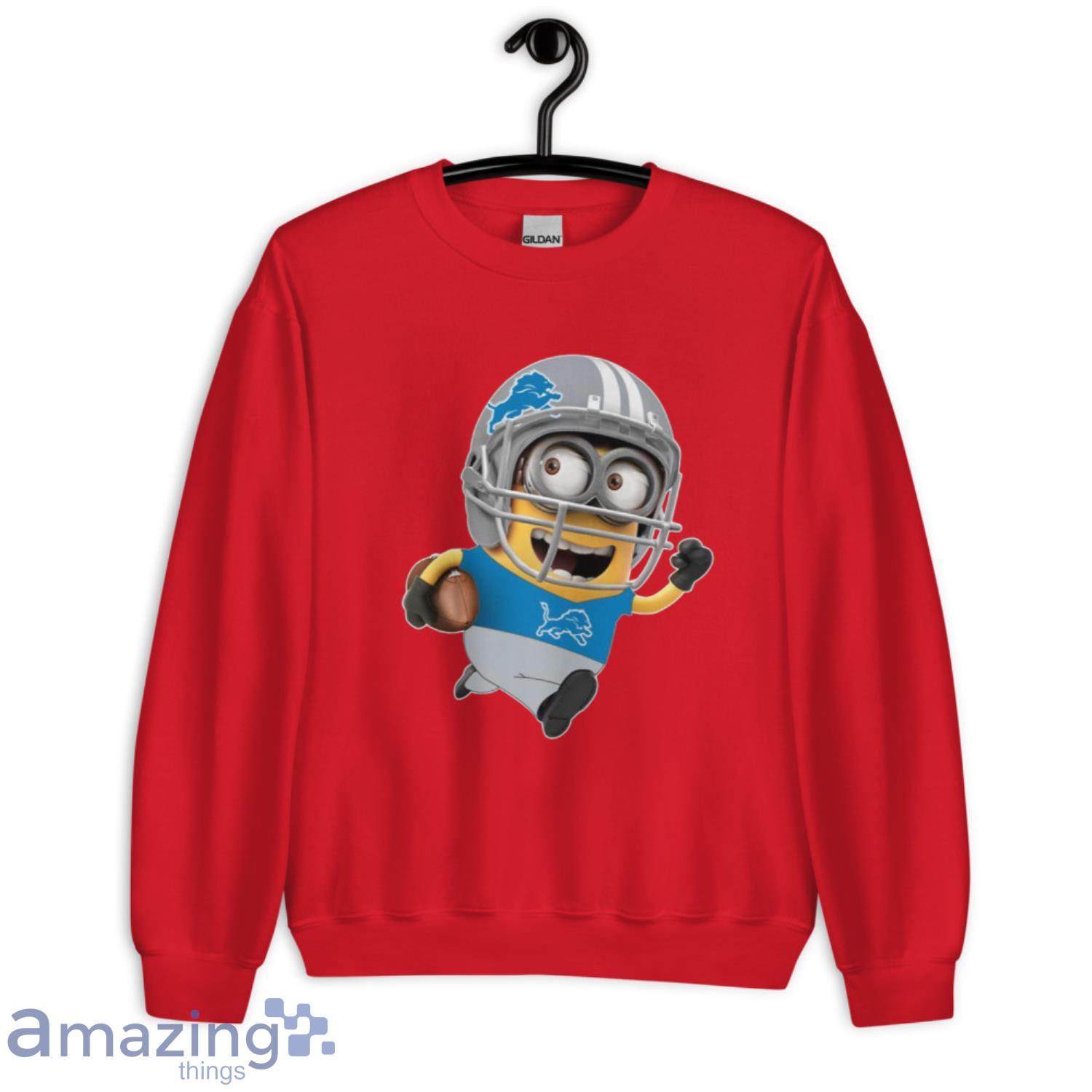 NFL Detroit Lions Minions Disney Football Sports T-Shirt Sweatshirt Hoodie