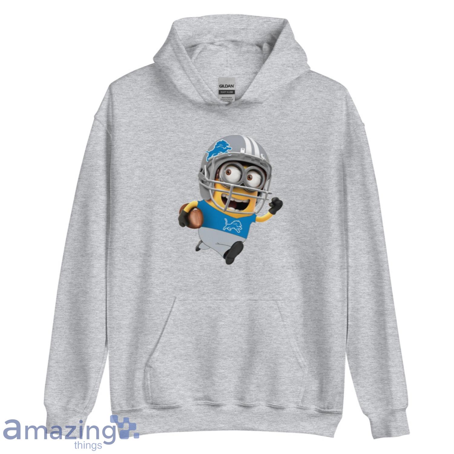 NFL Detroit Lions Minions Disney Football Sports T-Shirt Sweatshirt Hoodie