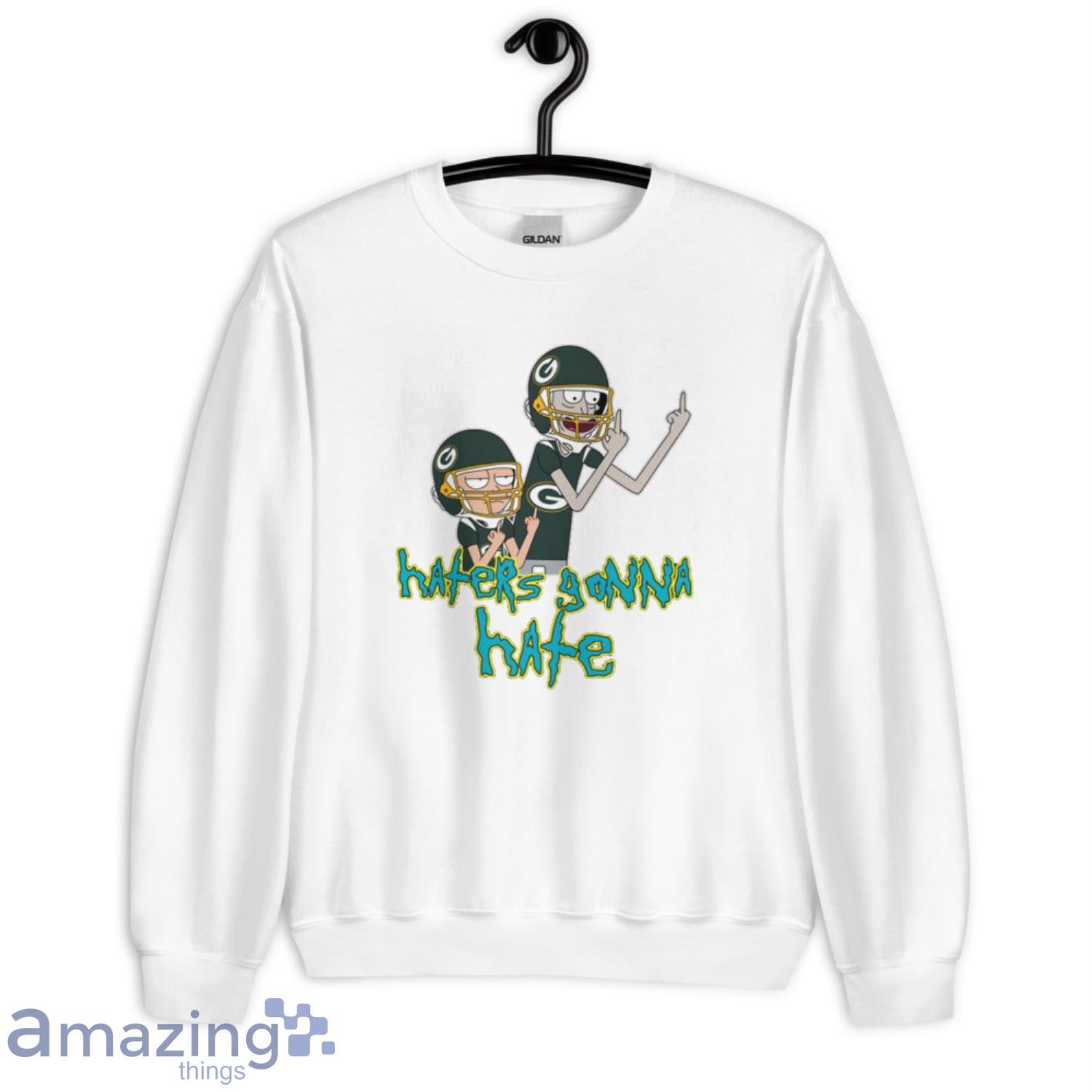 NFL Green Bay Packers Football Rick And Morty Haters Gonna Hate Shirt -  YesItCustom