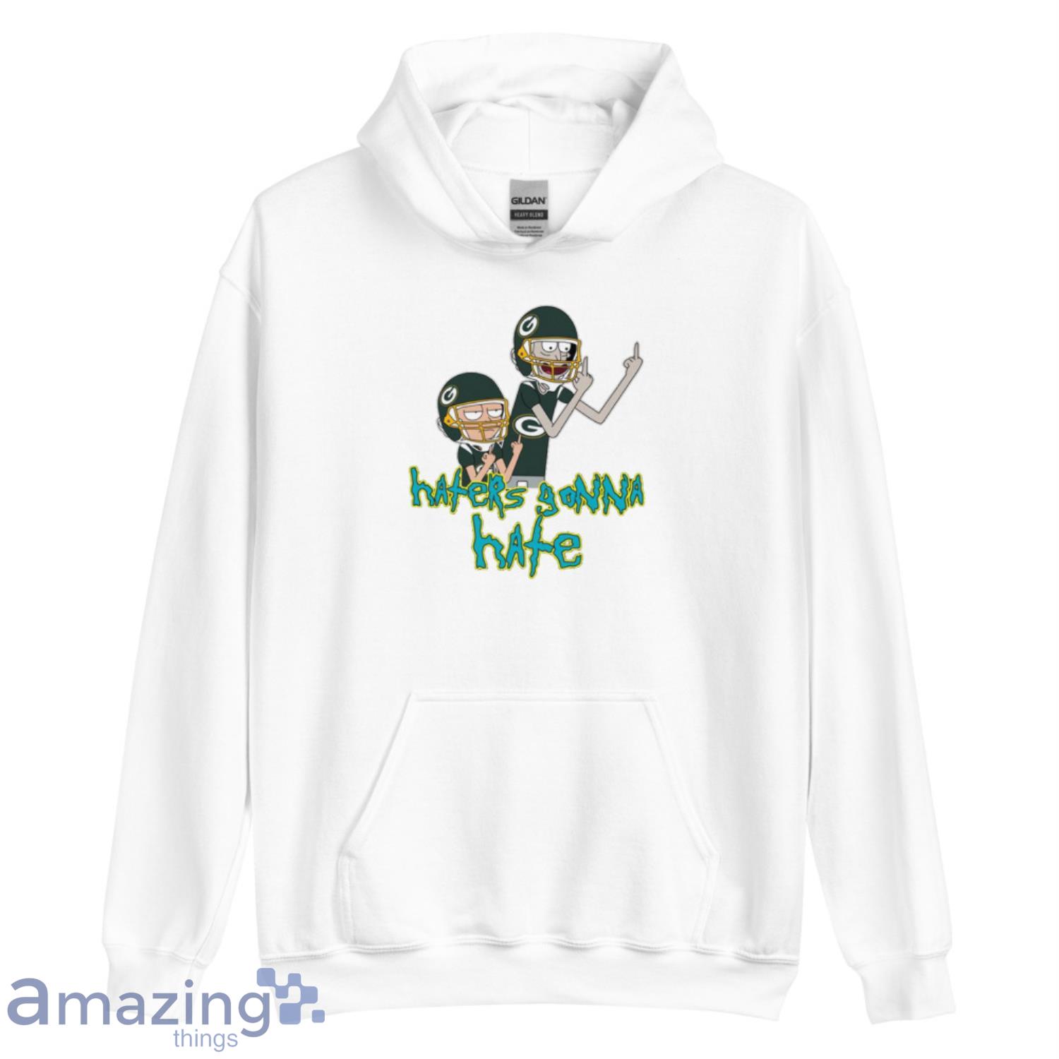 NFL Green Bay Packers Football Rick And Morty Haters Gonna Hate Shirt -  YesItCustom