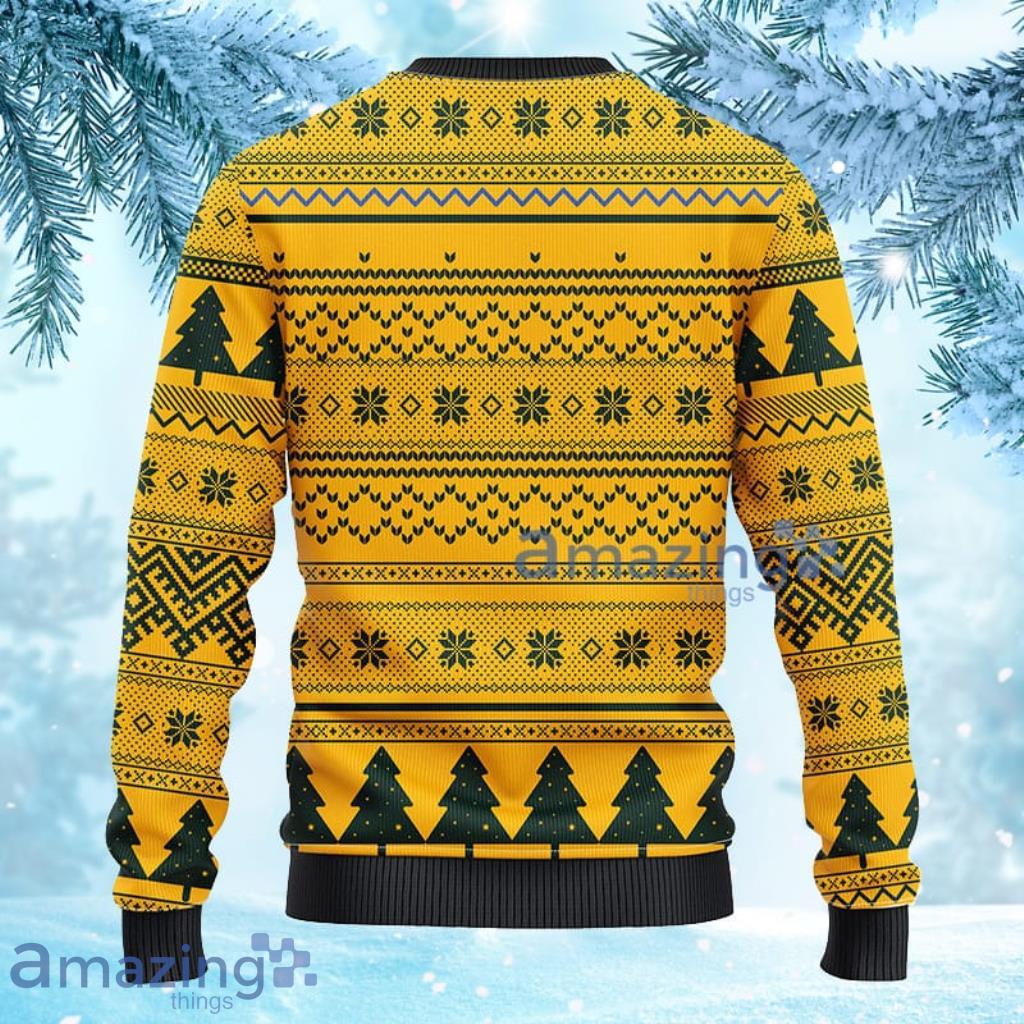 NFL Green Bay Packers Go Pack Go 3D Ugly Christmas Sweater For