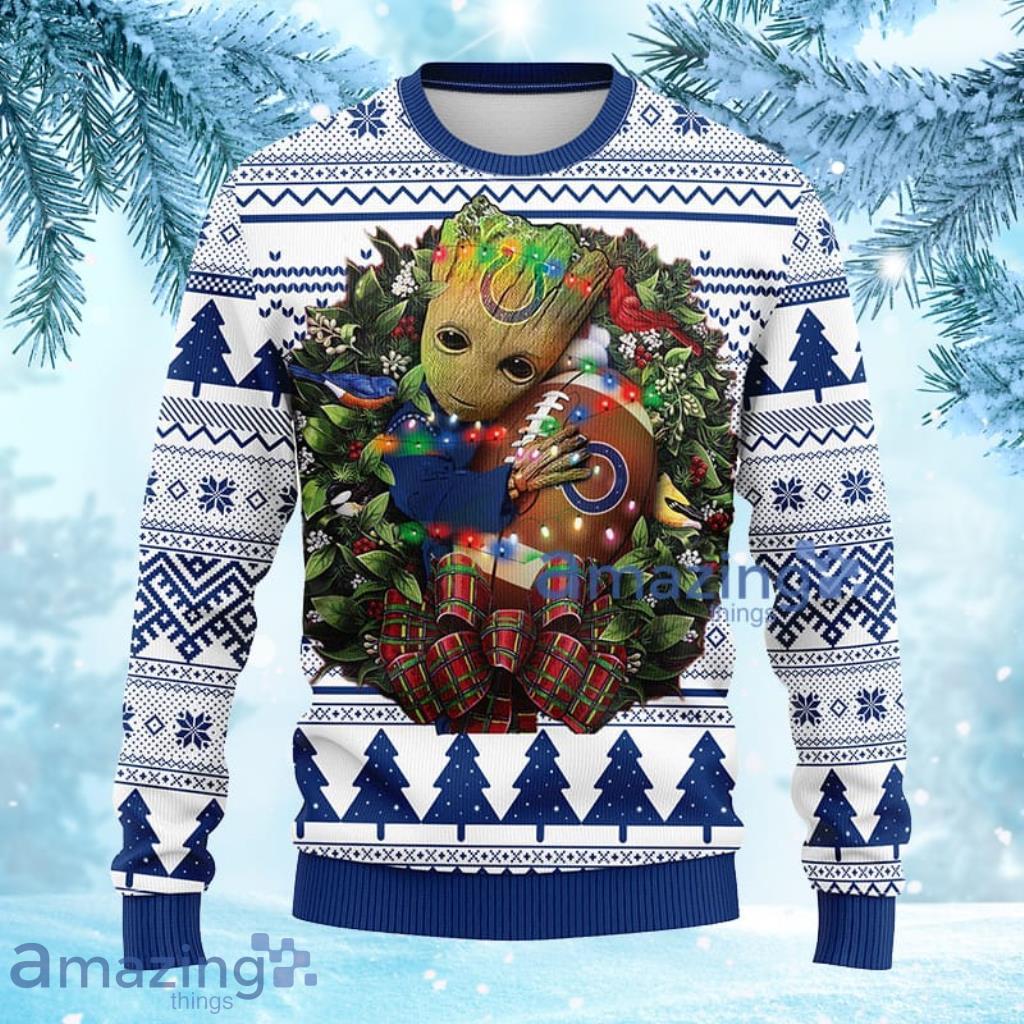 NFL Pittsburgh Steelers Groot Hug Christmas Ugly Sweater –