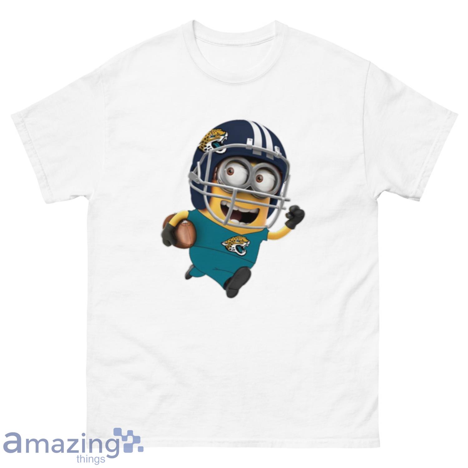 NFL Jacksonville Jaguars Minions Disney Football Sports T-Shirt Sweatshirt Hoodie - 500 Men’s Classic Tee Gildan-2