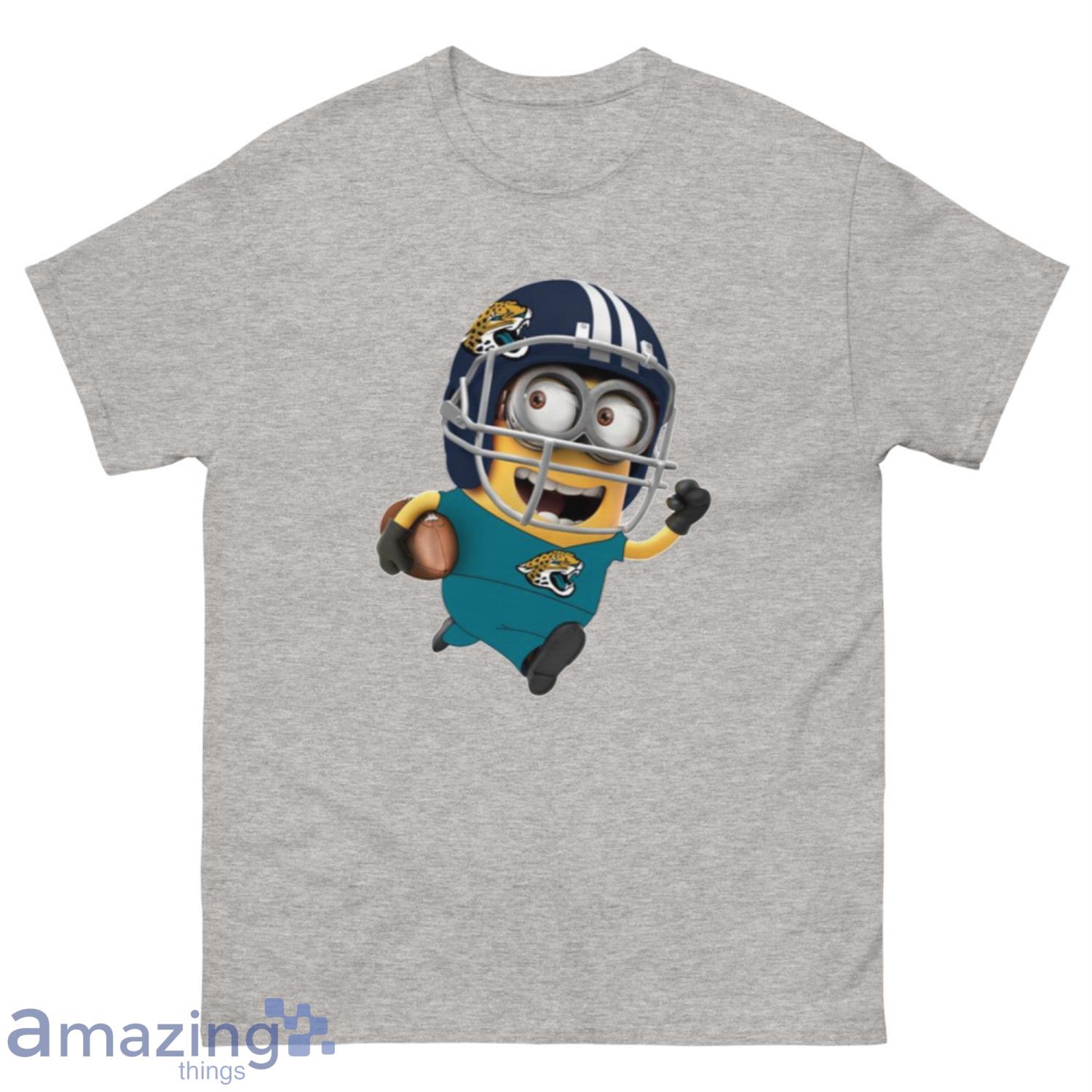 NFL Jacksonville Jaguars Minions Disney Football Sports T-Shirt Sweatshirt Hoodie - 500 Men’s Classic Tee Gildan-1