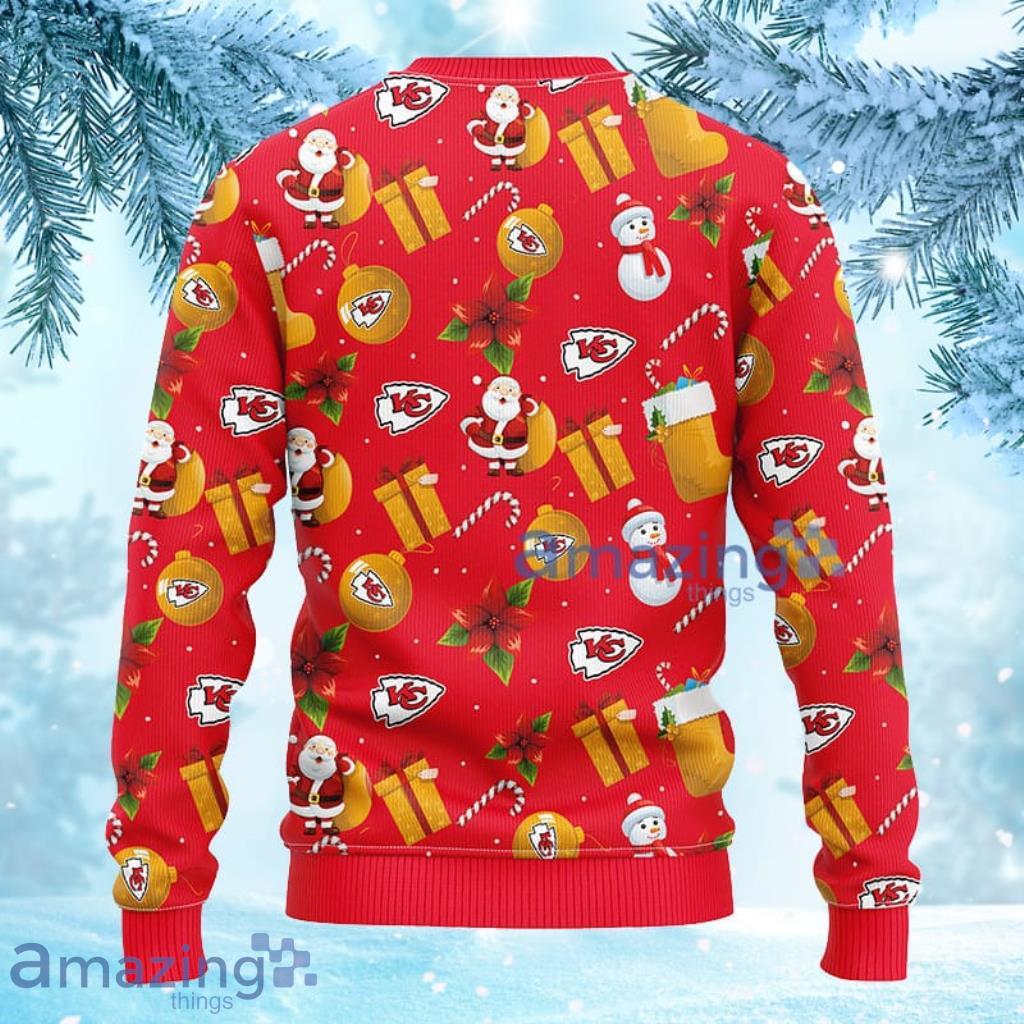 Kansas City Chiefs Christmas Sweater Simpson Cute Ugly Christmas Sweater