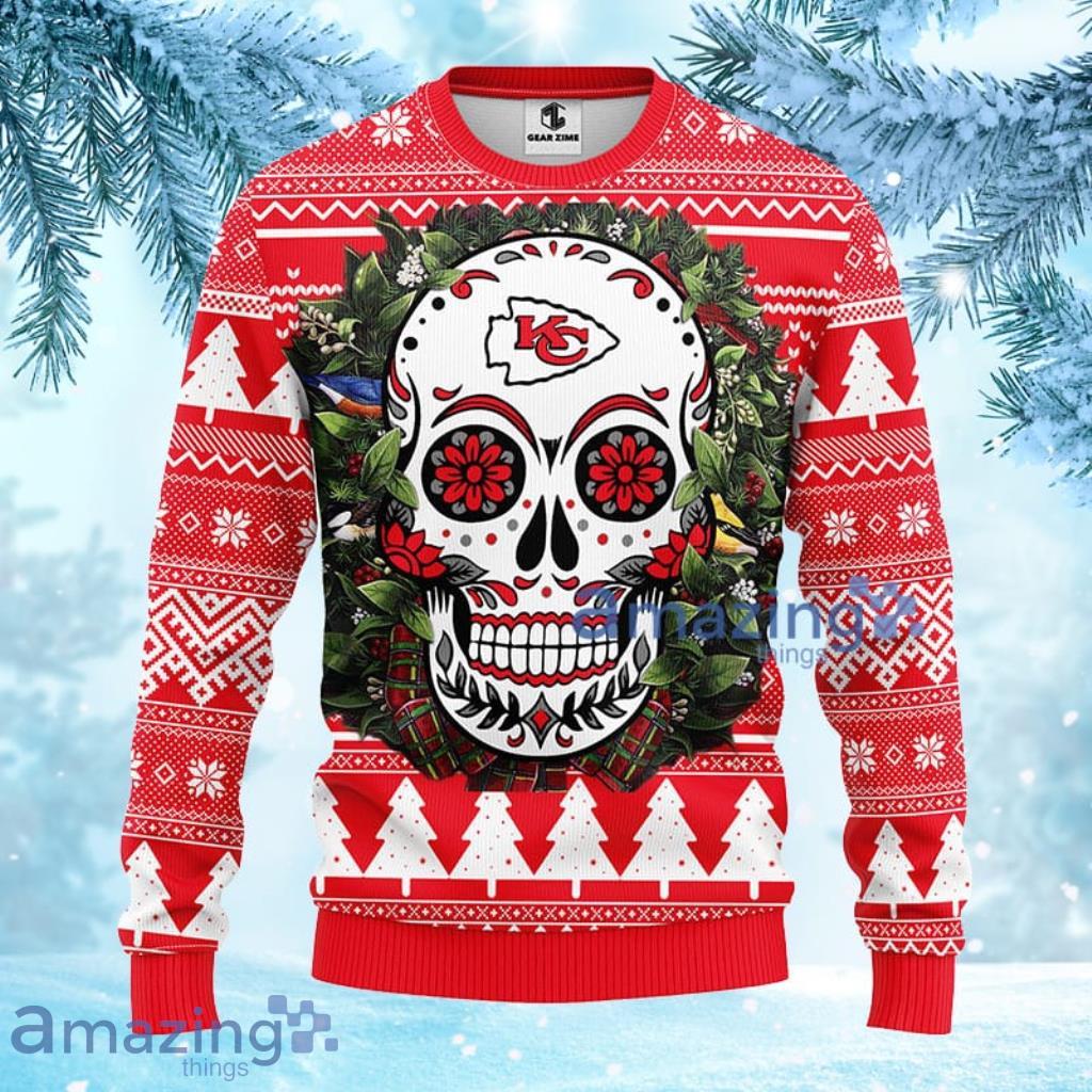 NFL Kansas City Chiefs New Season Craft Ugly Christmas 3D Sweater