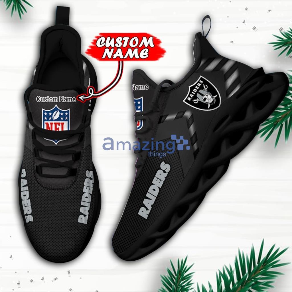 NFL Las Vegas Raiders Personalized Max Soul Shoes Sneaker Perpect Gift For Fans - 6