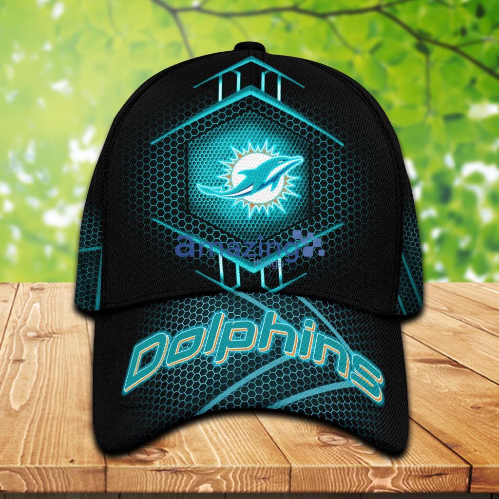 NFL Miami Dolphins Cap 3D All Over Print For Fans - 1