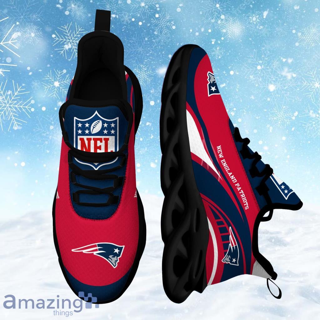NFL New England Patriots Clunky Max Soul Shoes For Men And Women image NFL New England Patriots -Clunky Max Soul Shoes For Men And Women - 6