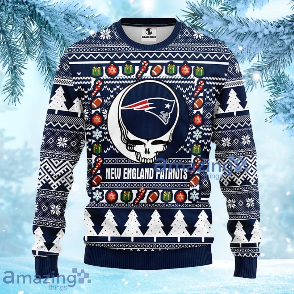 NFL Dallas Cowboys Grateful Dead Ugly Christmas Sweater, All Over Print  Sweatshirt - T-shirts Low Price