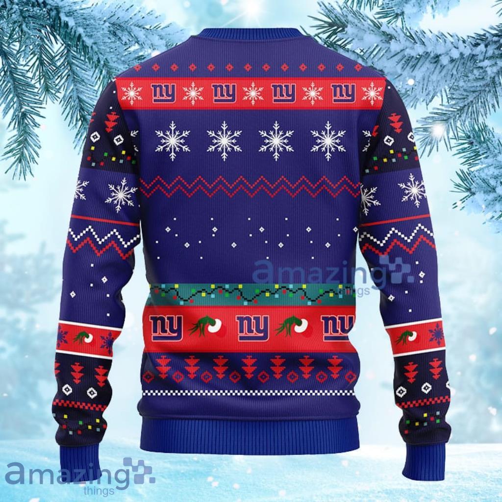 The Grinch New York Giants All Over Print 3d Ugly Christmas Sweater