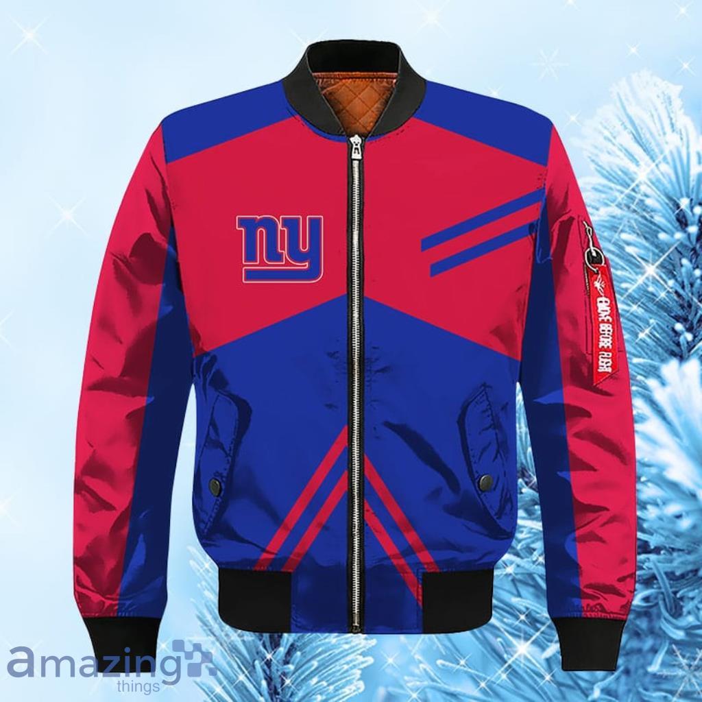 NFL New York Giants Blue Red Bomber Jacket 3D - NFL New York Giants Blue Red Bomber Jacket 3D NFL New York Giants Blue Red Bomber Jacket 3D - NFL New York Giants Blue Red Bomber Jacket 3D