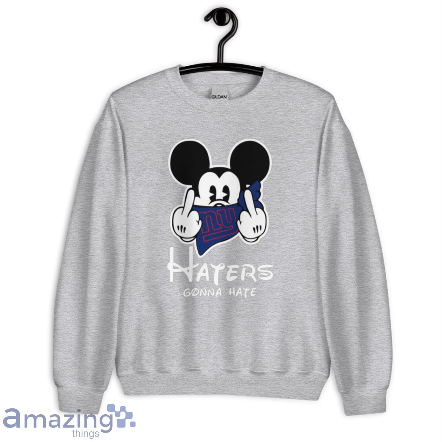 NFL New York Giants Haters Gonna Hate Mickey Mouse T-Shirt