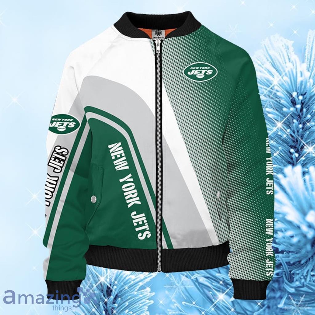 New York Jets NFL Green Unisex Bomber Jacket 3D