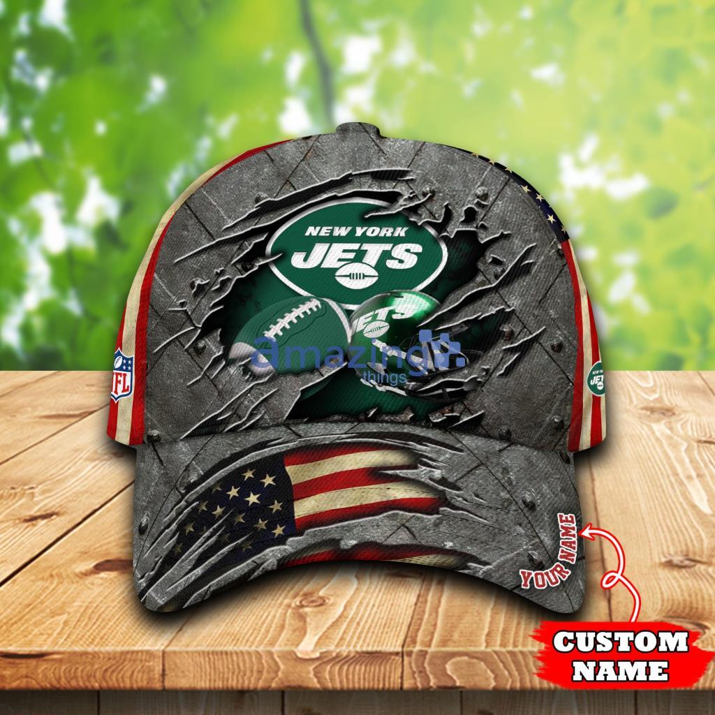 NFL New York Jets Personalized Cap 3D All Over Print For Fans - 1