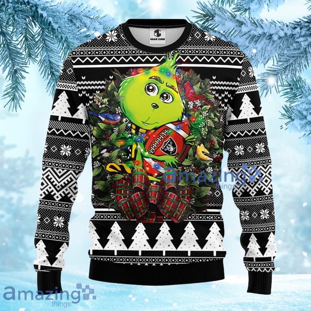 NFL Pittsburgh Steelers X Grinch Christmas Ugly Sweater