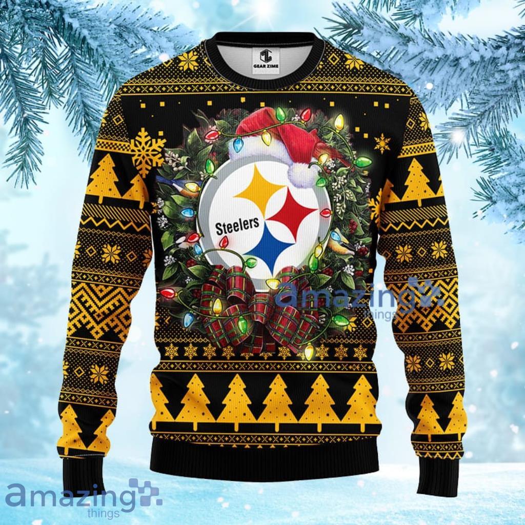 NFL Pittsburgh Steelers Christmas 3D Nativity Ugly Sweater