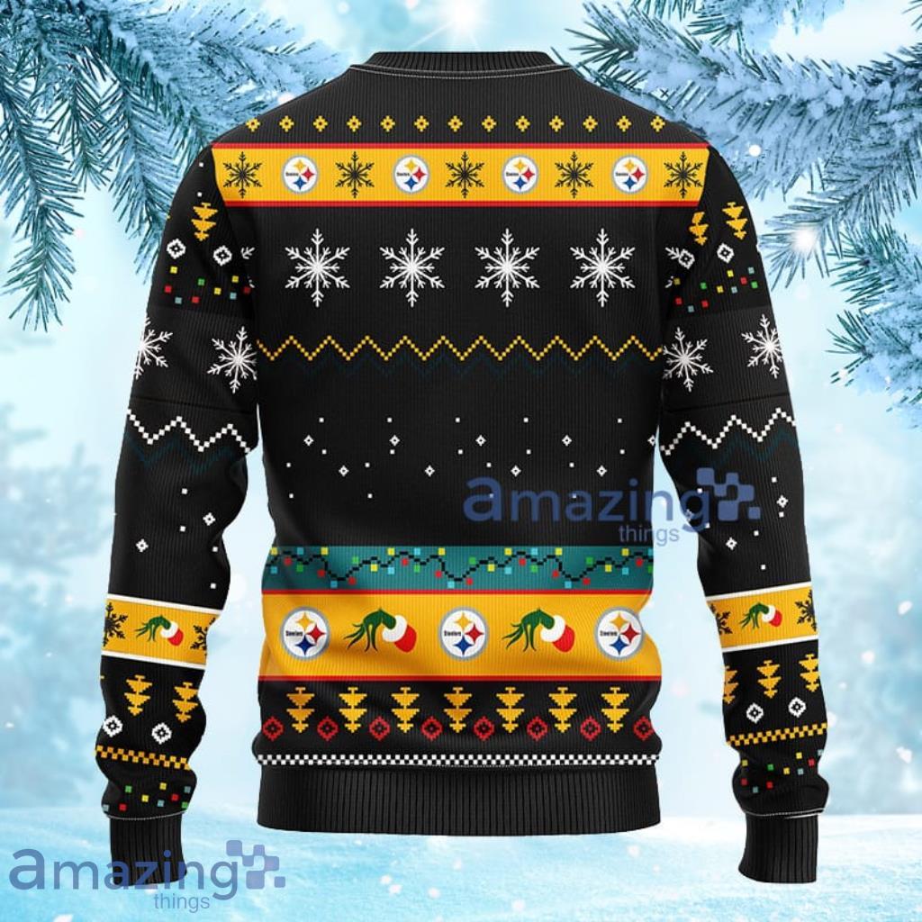 Grinch Pittsburgh Steelers Ugly Sweater