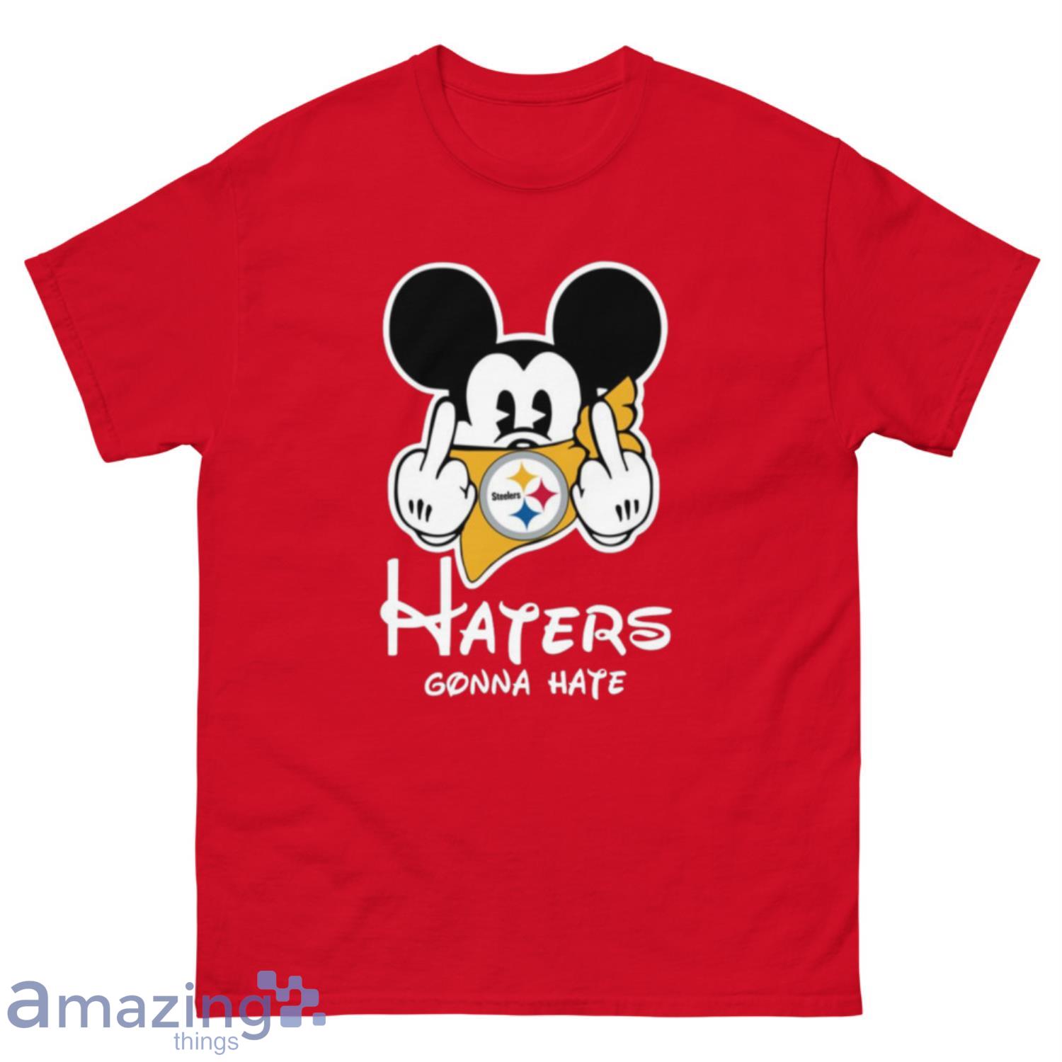 NFL Pittsburgh Steelers Disney Number Mickey Mouse shirt, hoodie, sweater,  longsleeve and V-neck T-shirt