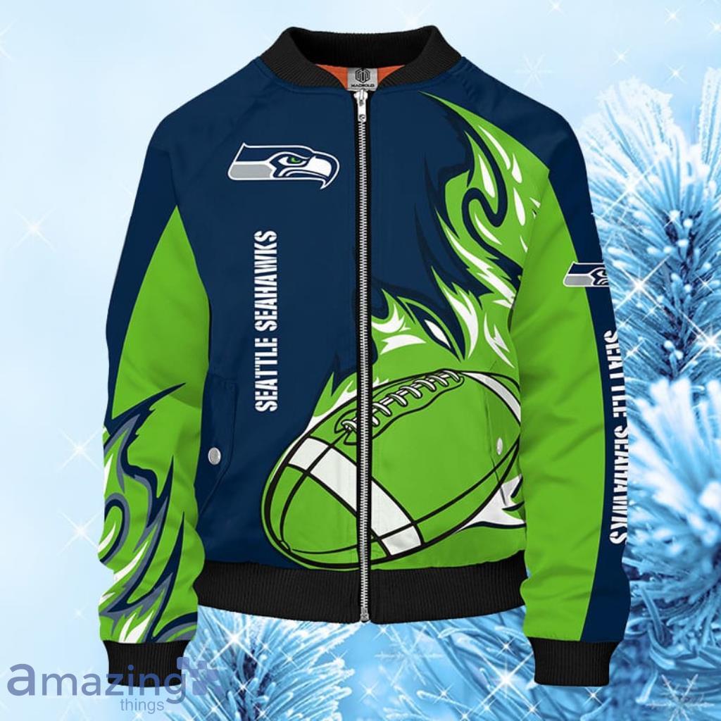 Seattle Seahawks NFL Bomber Jacket Men - T-shirts Low Price