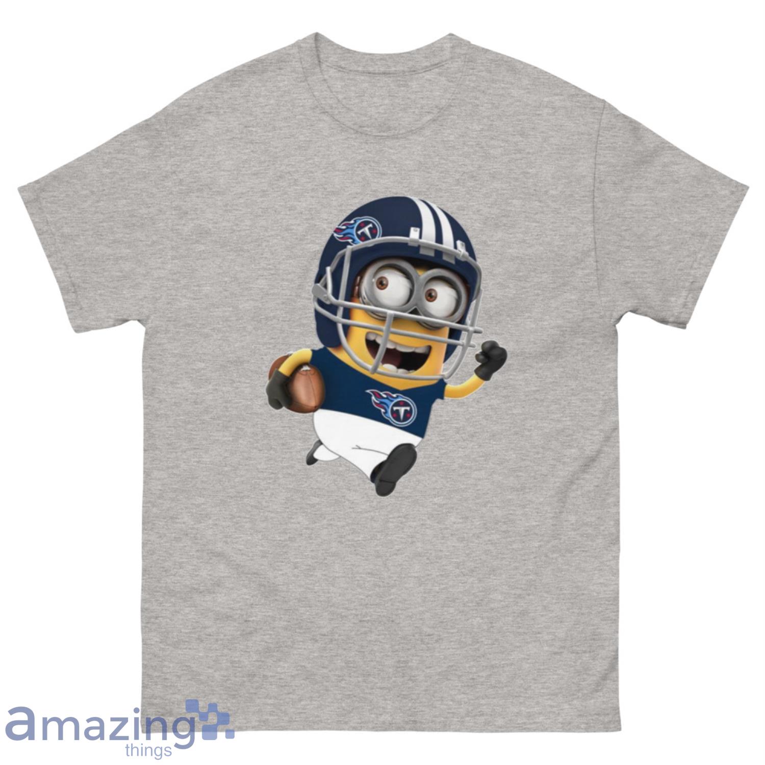 NFL Tennessee Titans Minions Disney Football Sports T-Shirt Sweatshirt Hoodie - 500 Men’s Classic Tee Gildan-1