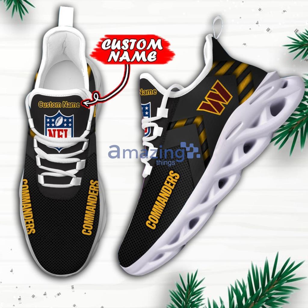 NFL Wasngton Commanders Personalized Max Soul Shoes Sneaker Perpect Gift For Fans image NFL Wasngton Commanders Personalized Max Soul Shoes Sneaker Perpect Gift For Fans - 7