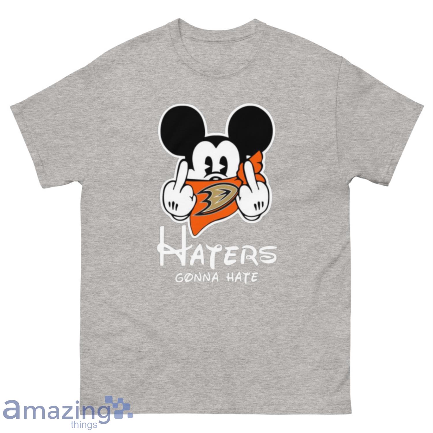 NHL Anaheim Ducks Mickey Mouse Disney Hockey T Shirt Tank Top