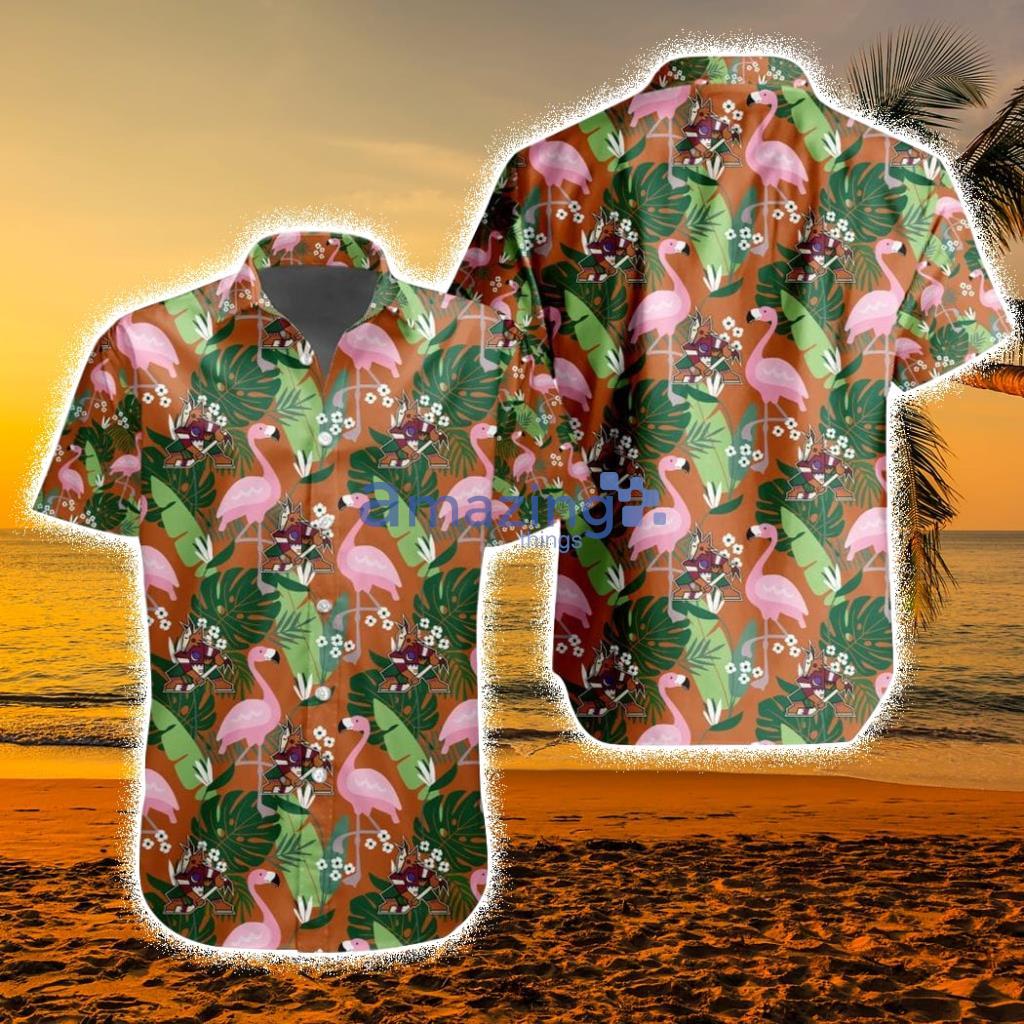 NHL Arizona Coyotes Special Aloha Hawaiian Shirt - NHL Arizona Coyotes Special Aloha Hawaiian Shirt