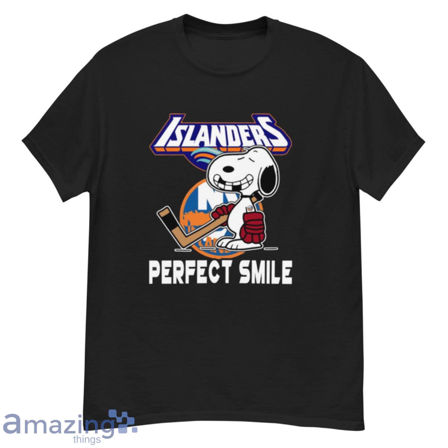 NHL New York Islanders Snoopy Perfect Smile The Peanuts Movie