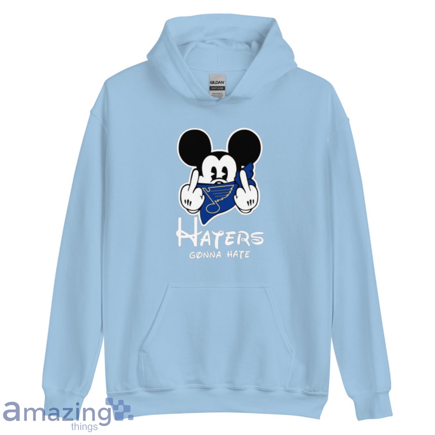 NHL St.Louis Blues Mickey Mouse Disney Hockey T Shirt Sweatshirt