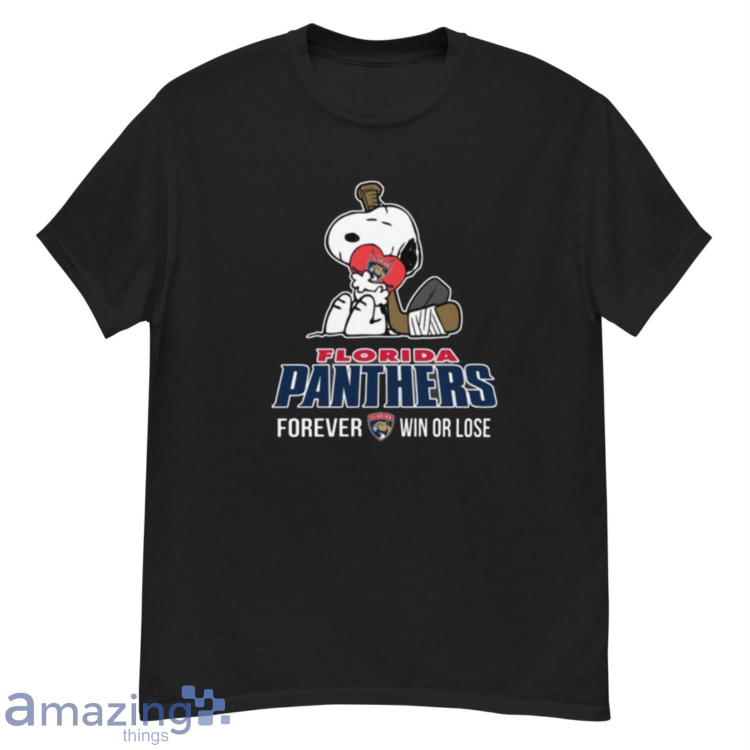 NHL The Peanuts Movie Snoopy Forever Win Or Lose Hockey Florida Panthers T Shirt - G500 Men’s Classic T-Shirt NHL The Peanuts Movie Snoopy Forever Win Or Lose Hockey Florida Panthers T Shirt - G500 Men’s Classic T-Shirt
