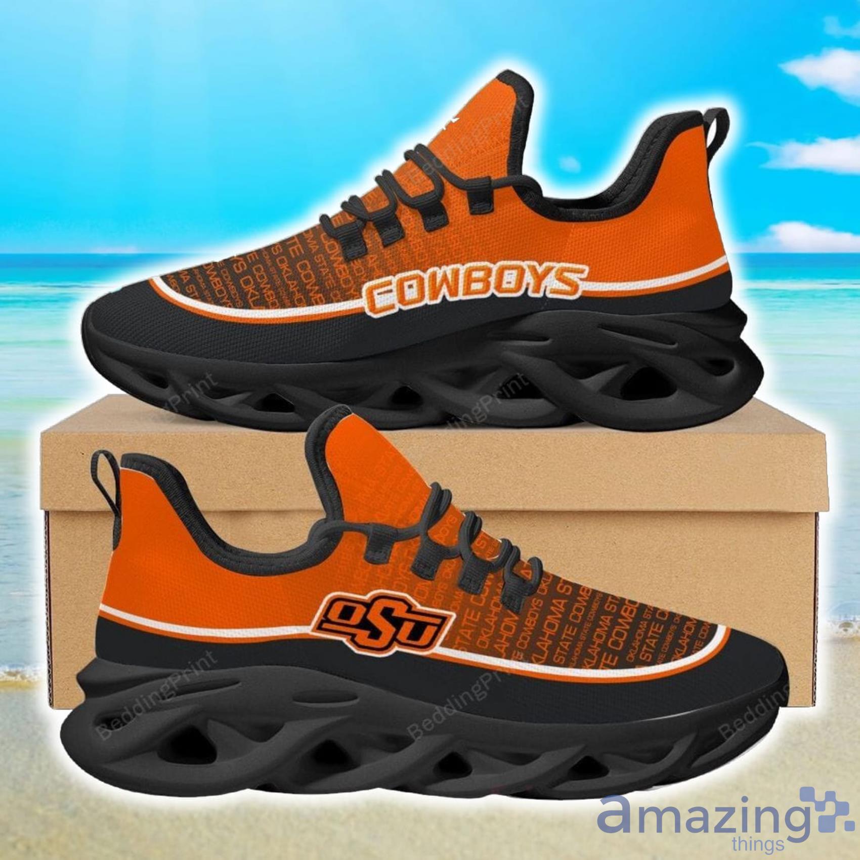 Oklahoma State Cowboys NCAA AOP Print Max Soul Shoes For Men And Women Product Photo 1