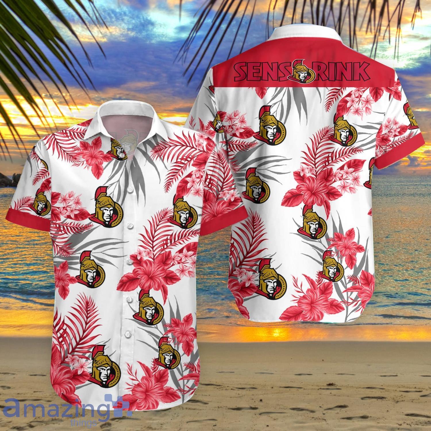 Ottawa Senators NHL Hawaiian Shirt Ice Cream Seasontime Aloha Shirt -  Trendy Aloha