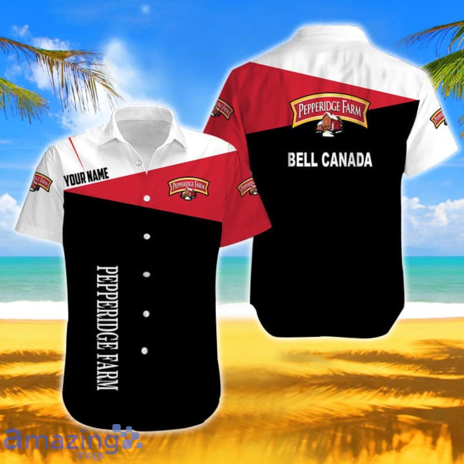 Pepperidge Farm Short Sleeve Custom Name Hawaiian Shirt For Men And Women Product Photo 1