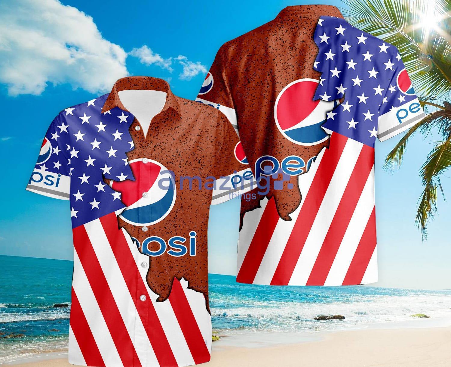 Pepsi Lover Flag Hawaiian Shirt Product Photo 1