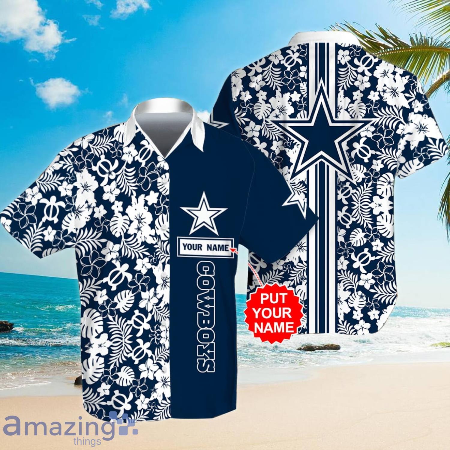 Dallas Cowboy Hawaiian Shirt Cowboys Floral Custom Hawaiian Shirts -  Upfamilie Gifts Store