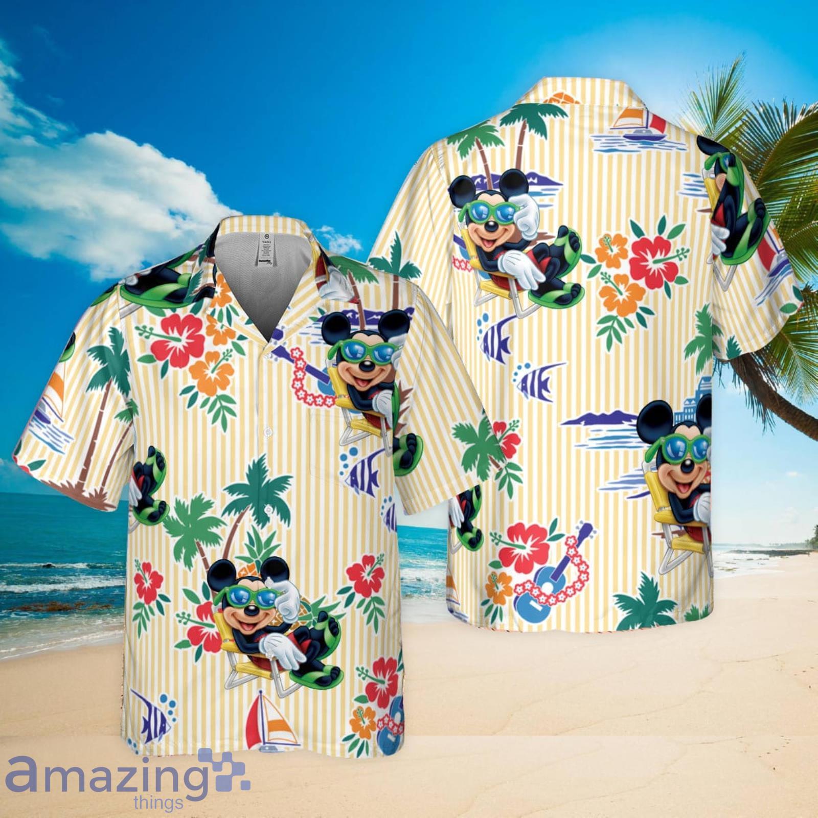 Personalized Funny Hawaiian Mickey Mouse Hawaiian Shirt Product Photo 1