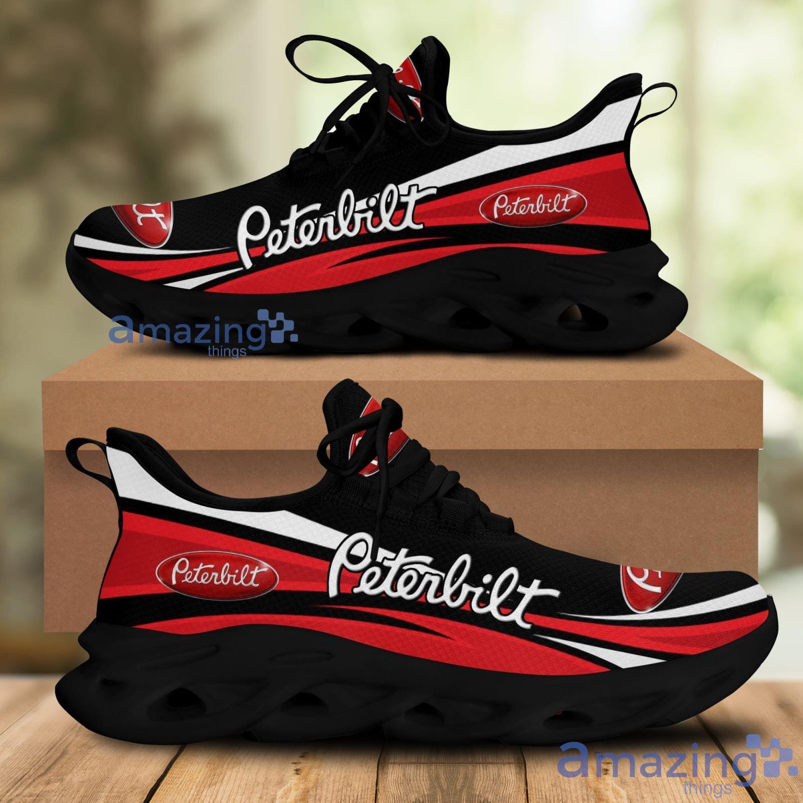 Peterbilt Red Black Chunky Running Sneakers Max Soul Shoes Sport Gift For Men And Women Product Photo 1