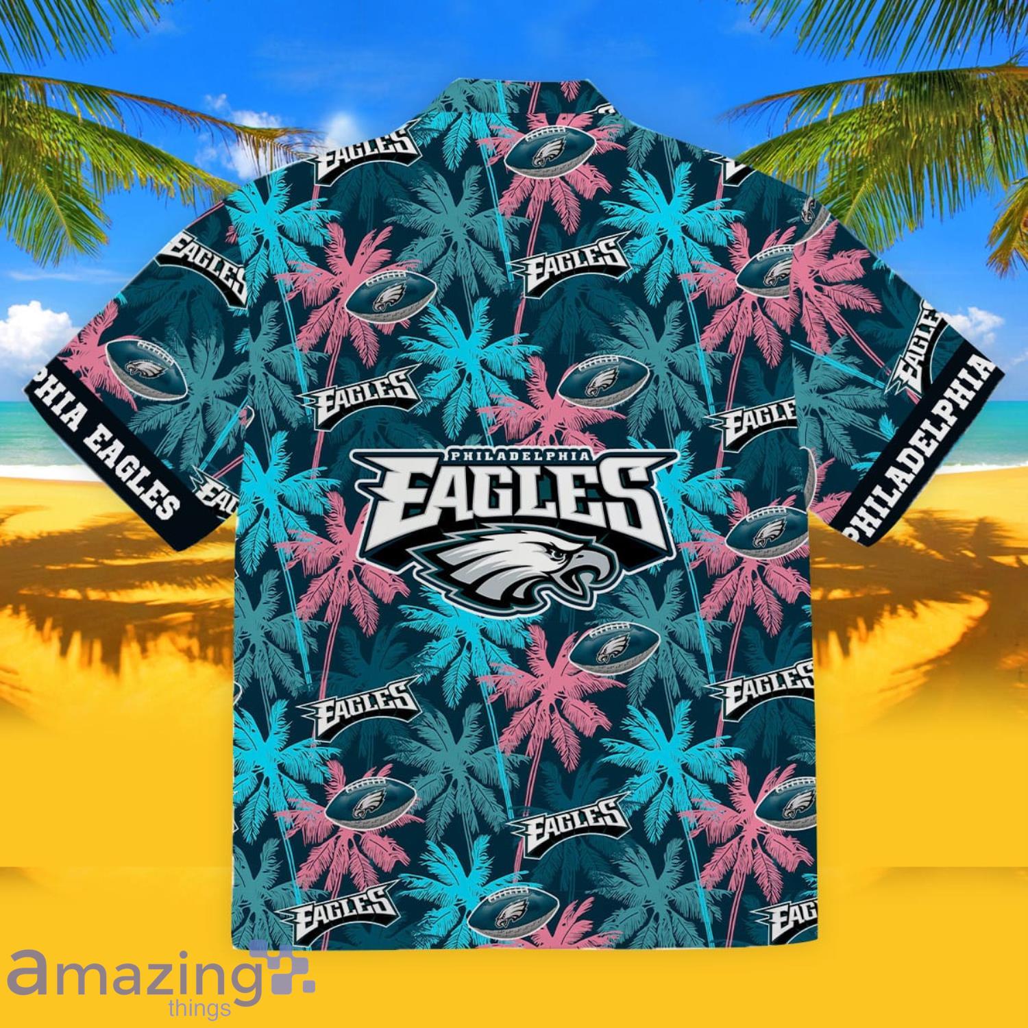 Philadelphia eagles Aloha Summer Gift Hawaiian Shirt For Men And Women image Philadelphia eagles Aloha Summer Gift Hawaiian Shirt For Men And Women Product Photo 2