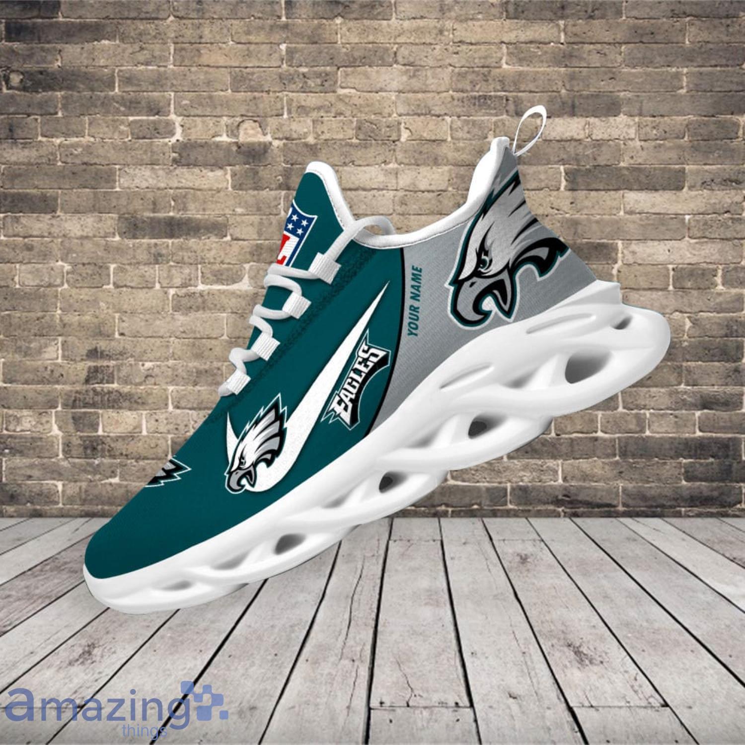 Custom Name Philadelphia Eagles NFL Logo Custom Max Soul - Owl