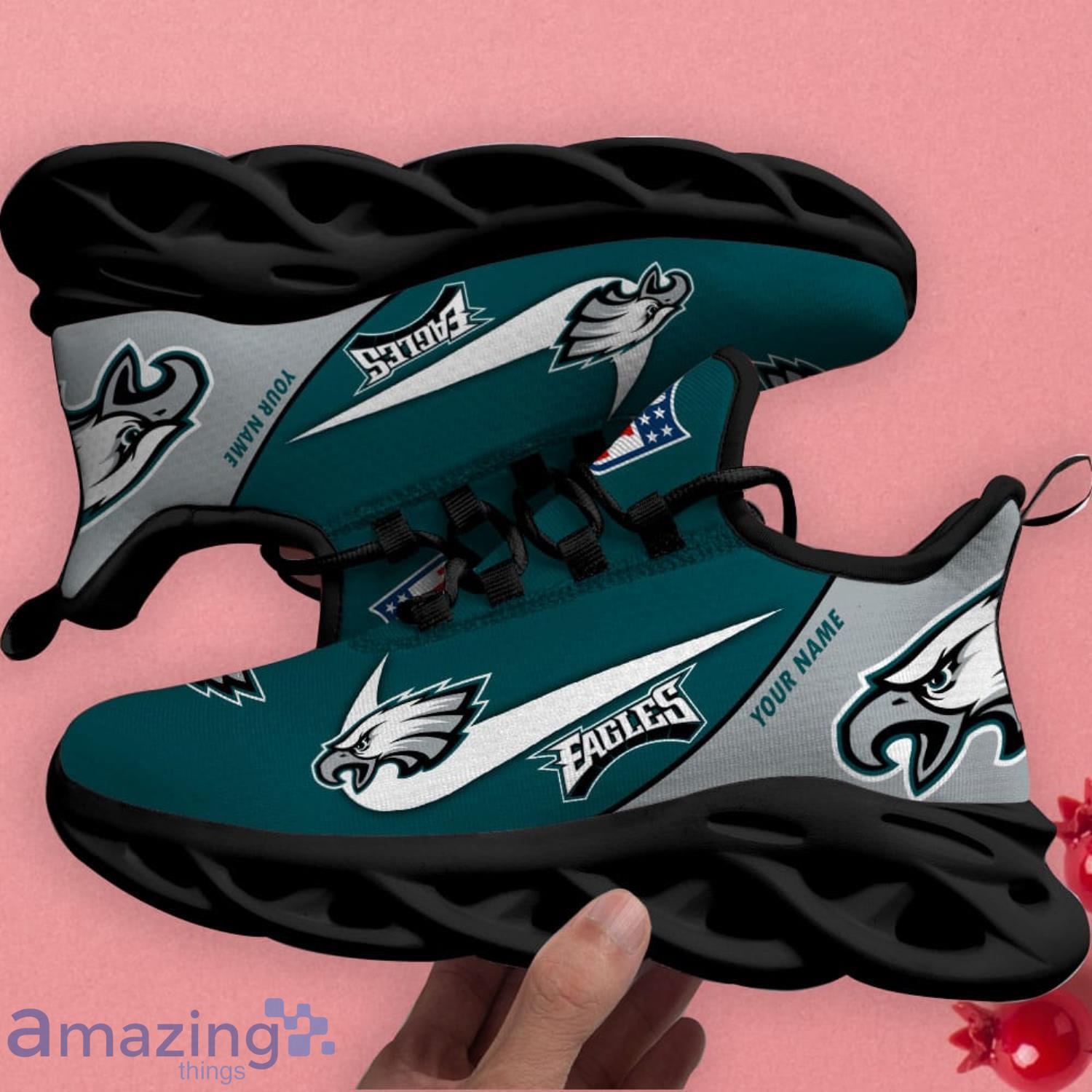 Philadelphia Eagles NFL Clunky Max Soul Shoes Custom Name Unique Gift For  Real Fans - Freedomdesign