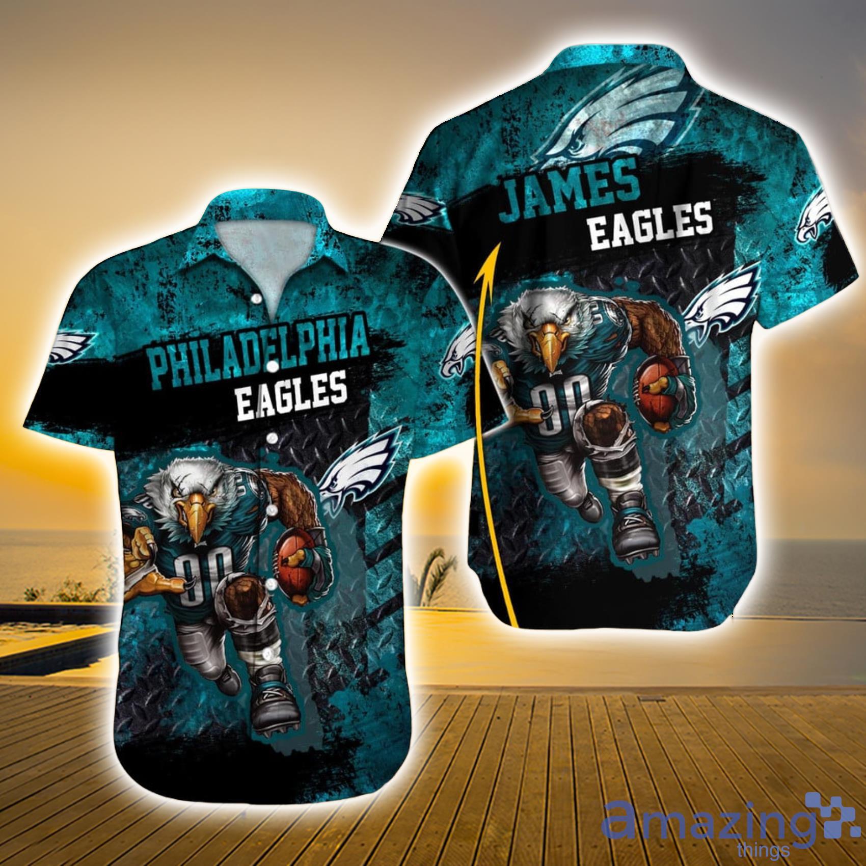 Philadelphia Eagles Nfl Custom Hawaiian Shirt Short T Shirt