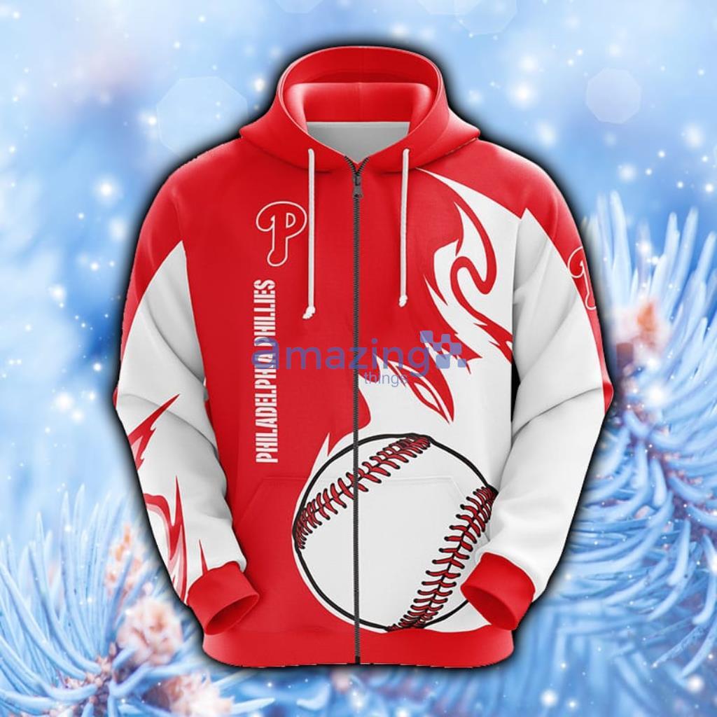 3D All Printed Over Philadelphia Phillies 3D Hoodie