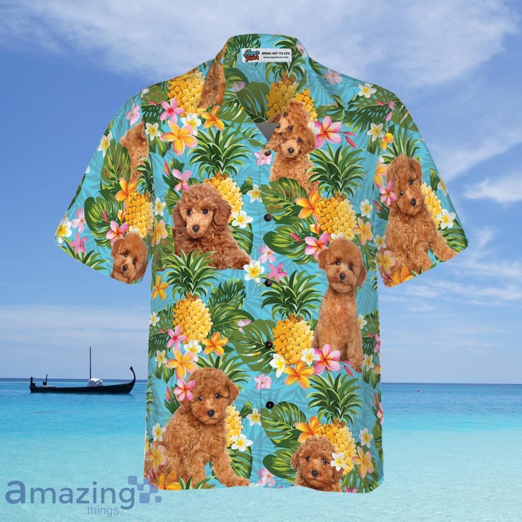Pineapple Poodles Lover Hawaiian Shirt - Pineapple Poodles Lover Hawaiian Shirt
